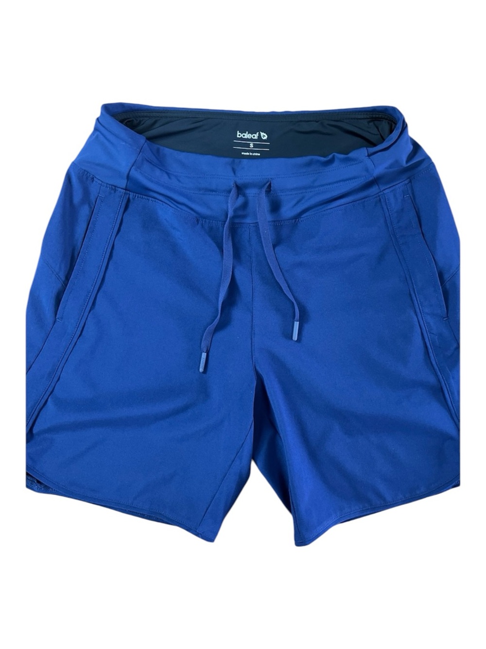1. Baleaf Blue Athletic Performance Running Shorts Women’s Size S